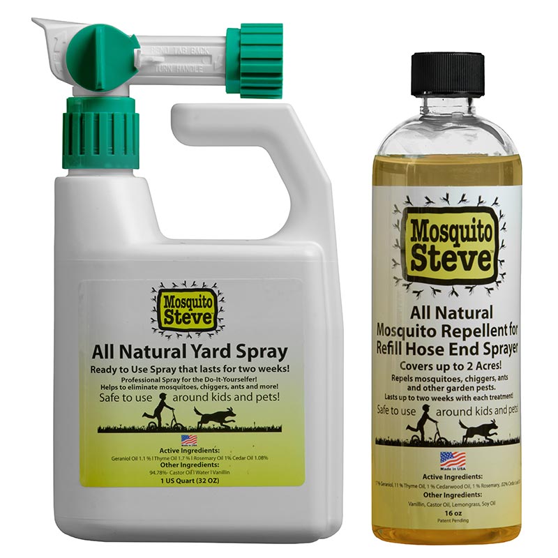 Hose End Sprayer & Refill Combo