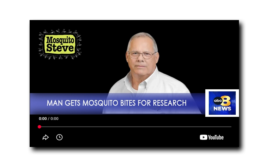 Load video: Mosquito Steve in the News